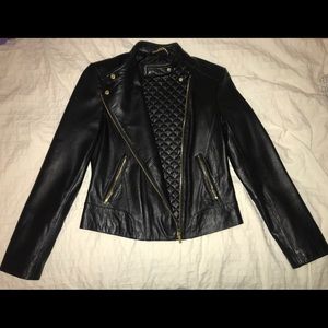 Cole Haan leather jacket